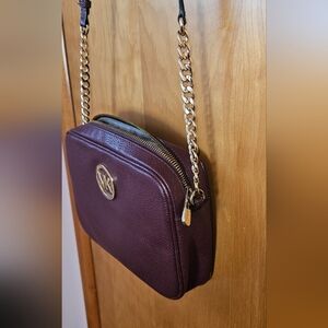 Michael Kors Burgundy Purse